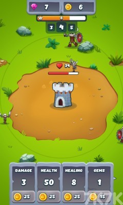 《骷髅塔防》游戏截图2 《骷髅塔防》游戏截图2