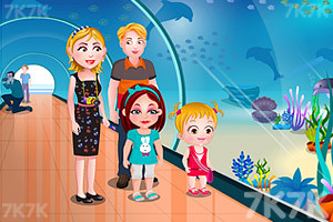 《可爱宝贝逛海洋馆》游戏截图2 《可爱宝贝逛海洋馆》游戏截图2