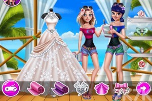 《夏季时尚婚纱店》游戏截图3 《夏季时尚婚纱店》游戏截图3