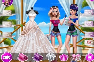 《夏季时尚婚纱店》游戏截图1 《夏季时尚婚纱店》游戏截图1