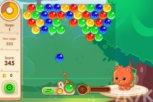 《可爱泡泡龙消除》游戏截图3 《可爱泡泡龙消除》游戏截图3