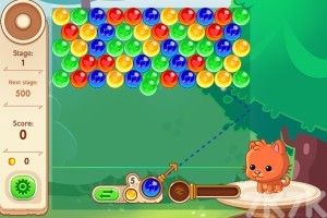 《可爱泡泡龙消除》游戏截图1 《可爱泡泡龙消除》游戏截图1