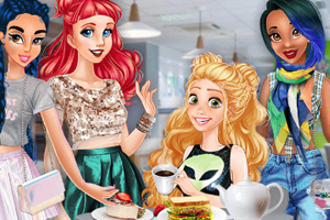 《吃早餐的精致女孩》游戏截图1 《吃早餐的精致女孩》游戏截图1