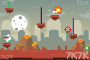 《炮轰外星小怪》游戏截图3 《炮轰外星小怪》游戏截图3