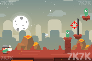 《炮轰外星小怪》游戏截图2 《炮轰外星小怪》游戏截图2