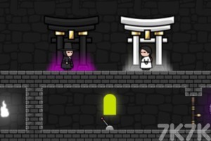 《黑白双煞大冒险选关版》游戏截图3 《黑白双煞大冒险选关版》游戏截图3