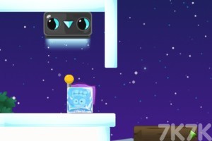 《紫色冰块回家3》游戏截图2 《紫色冰块回家3》游戏截图2
