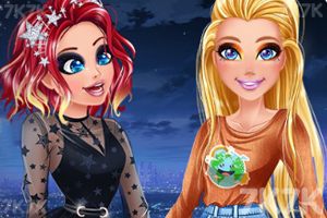 《爱丽丝和闺蜜星空装》游戏截图4 《爱丽丝和闺蜜星空装》游戏截图4