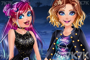 《爱丽丝和闺蜜星空装》游戏截图5 《爱丽丝和闺蜜星空装》游戏截图5