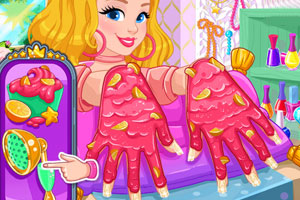 《奥丽做美甲》游戏截图1 《奥丽做美甲》游戏截图1