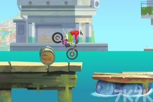 《特技摩托大赛2》游戏截图1 《特技摩托大赛2》游戏截图1