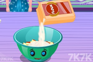 《制作苹果蛋糕》游戏截图3 《制作苹果蛋糕》游戏截图3