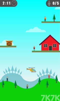 《直升机救援》游戏截图4 《直升机救援》游戏截图4