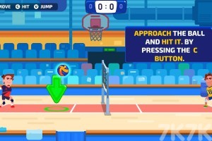 《排球挑战赛》游戏截图1 《排球挑战赛》游戏截图1