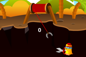 《老鼠黄金矿工》游戏截图1 《老鼠黄金矿工》游戏截图1