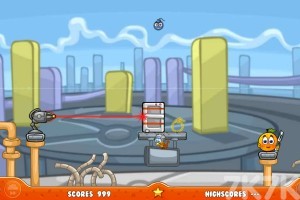 《拯救橙子太空旅行H5》游戏截图3 《拯救橙子太空旅行H5》游戏截图3