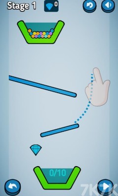 《彩球入杯》游戏截图1 《彩球入杯》游戏截图1