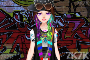 《时尚摇滚女孩换装》游戏截图3 《时尚摇滚女孩换装》游戏截图3