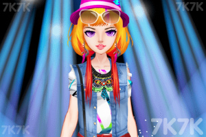 《时尚摇滚女孩换装》游戏截图1 《时尚摇滚女孩换装》游戏截图1