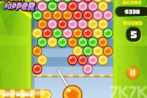 《泡泡龙可爱版H5》游戏截图1 《泡泡龙可爱版H5》游戏截图1