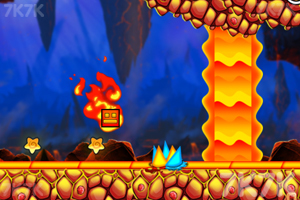 《冰火几何冲刺》游戏截图3 《冰火几何冲刺》游戏截图3