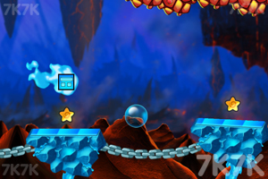 《冰火几何冲刺》游戏截图2 《冰火几何冲刺》游戏截图2