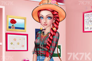 《设计个性帽子》游戏截图1 《设计个性帽子》游戏截图1