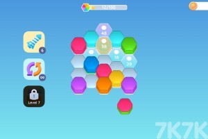 《翻转消除六边形》游戏截图4 《翻转消除六边形》游戏截图4