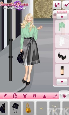 《时尚包边裙》游戏截图1 《时尚包边裙》游戏截图1