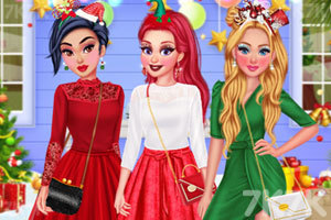 《圣诞派对造型秀》游戏截图1 《圣诞派对造型秀》游戏截图1