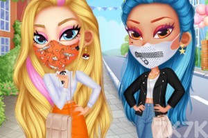 《设计时尚口罩》游戏截图1 《设计时尚口罩》游戏截图1