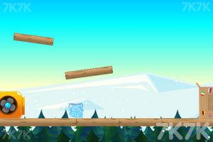 《紫色冰块回家2》游戏截图2 《紫色冰块回家2》游戏截图2