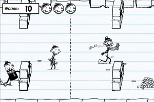 《纸上雪球大战》游戏截图2 《纸上雪球大战》游戏截图2