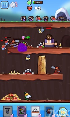 《洞穴防御》游戏截图2 《洞穴防御》游戏截图2