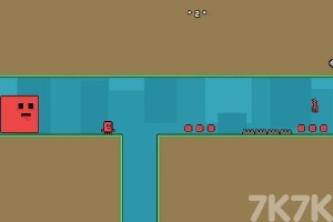 《红方块大逃亡》游戏截图2 《红方块大逃亡》游戏截图2