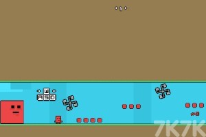 《红方块大逃亡》游戏截图1 《红方块大逃亡》游戏截图1