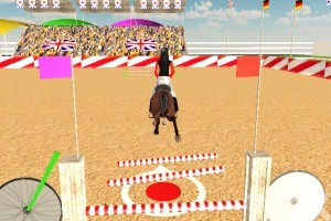 《马术比赛》游戏截图1 《马术比赛》游戏截图1