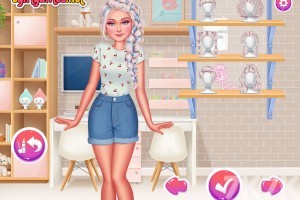 《爱笑的时尚女孩》游戏截图1 《爱笑的时尚女孩》游戏截图1