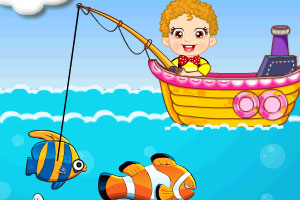《宝贝钓鱼》游戏截图1 《宝贝钓鱼》游戏截图1