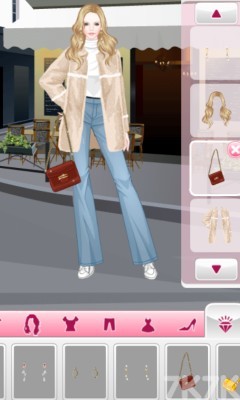 《时尚羊毛大衣》游戏截图2 《时尚羊毛大衣》游戏截图2
