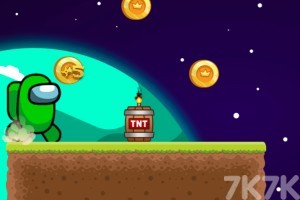 《太空人吃金币》游戏截图2 《太空人吃金币》游戏截图2