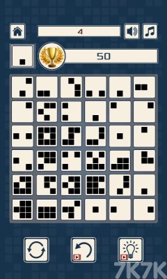 《黑方块填满》游戏截图4 《黑方块填满》游戏截图4