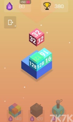 《掉落合并方块》游戏截图4 《掉落合并方块》游戏截图4