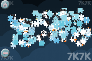 《可爱的企鹅拼图》游戏截图1