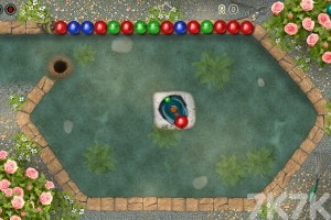 《花园弹珠祖玛》游戏截图3 《花园弹珠祖玛》游戏截图3