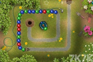 《花园弹珠祖玛》游戏截图1 《花园弹珠祖玛》游戏截图1