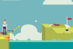 《高尔夫球之战》游戏截图1 《高尔夫球之战》游戏截图1