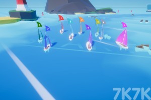 《风吹帆船比赛》游戏截图1 《风吹帆船比赛》游戏截图1