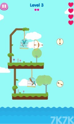 《射箭救小鸟》游戏截图2 《射箭救小鸟》游戏截图2