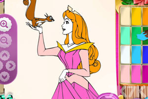 《美丽公主绘画书》游戏截图1 《美丽公主绘画书》游戏截图1